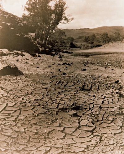 The Vanished Pool, Flinders Ranges by F. A. Joyner
